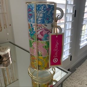 NWT Lilly Pulitzer for Target mug set